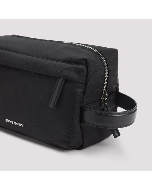 Givenchy Black Essential Toilet Pouch for men