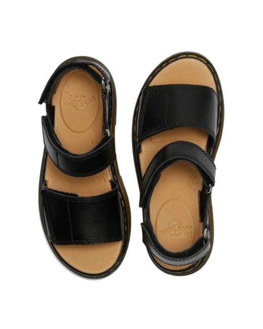 Dr. Martens Black Dr Martens Sandalo "Romi"