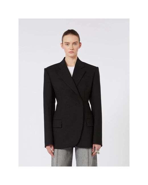 Max Mara Black Spxgufo Jacket