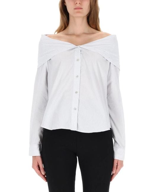 Our Legacy White "Kaonashi" Shirt