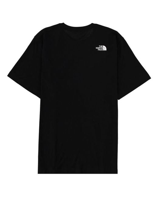 The North Face Black T-Shirt With Logo for men