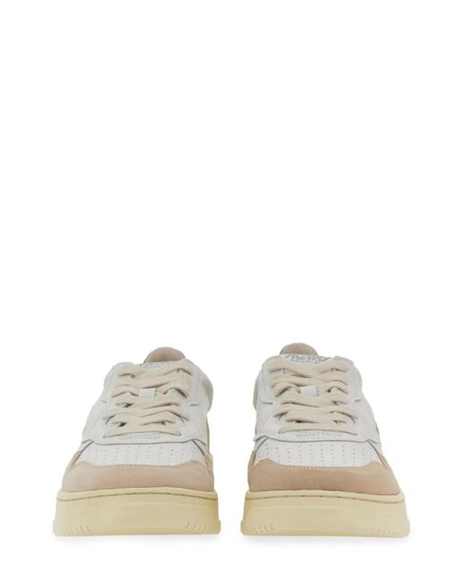 Autry White Sneaker "Medalist Low" for men