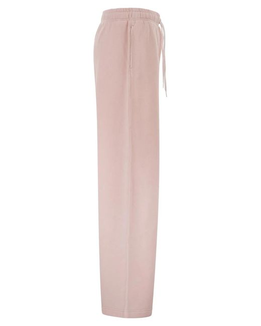 Polo Ralph Lauren Pink Jogging Trousers With Drawstring