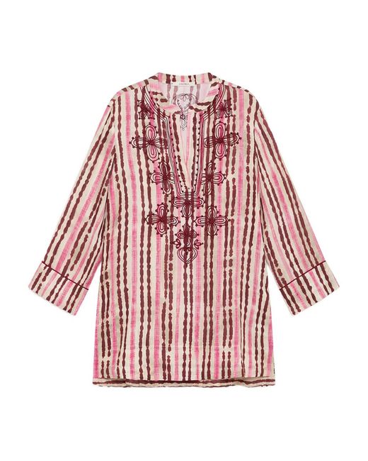 Tagliatore Red Vertical Stripes Jacket for men