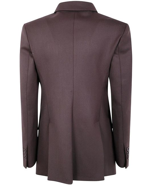 P.A.R.O.S.H. Brown Double Breasted Jacket