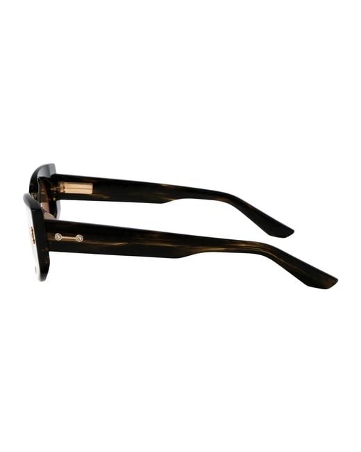 Akoni Brown Dark Tortoise Acetate Sunglasses