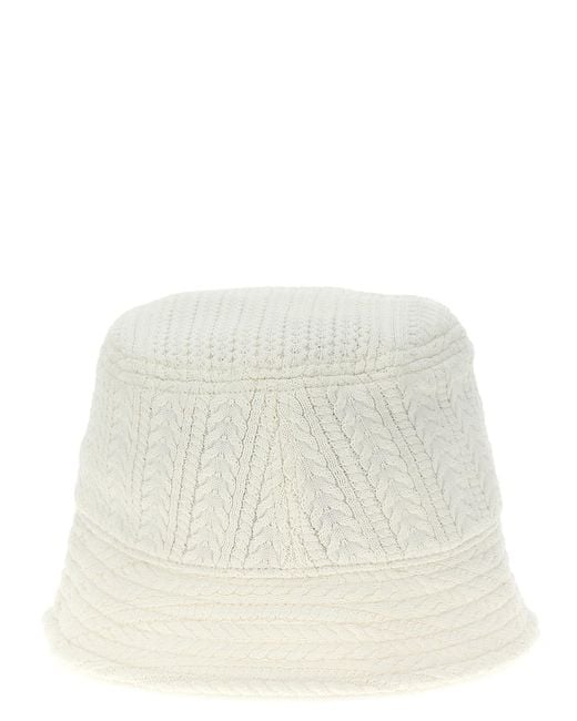 Jacquemus Natural 'Le Bob Belo' Bucket Hat for men