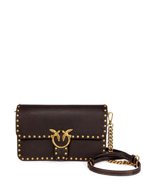 Pinko Black Leather Bag
