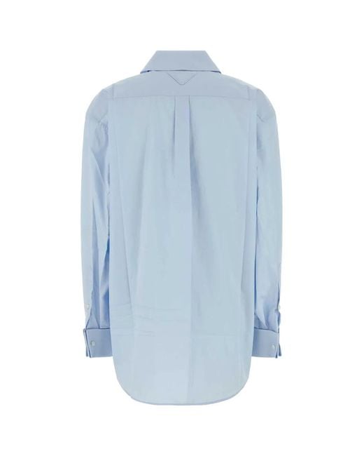 Prada Blue Camicie