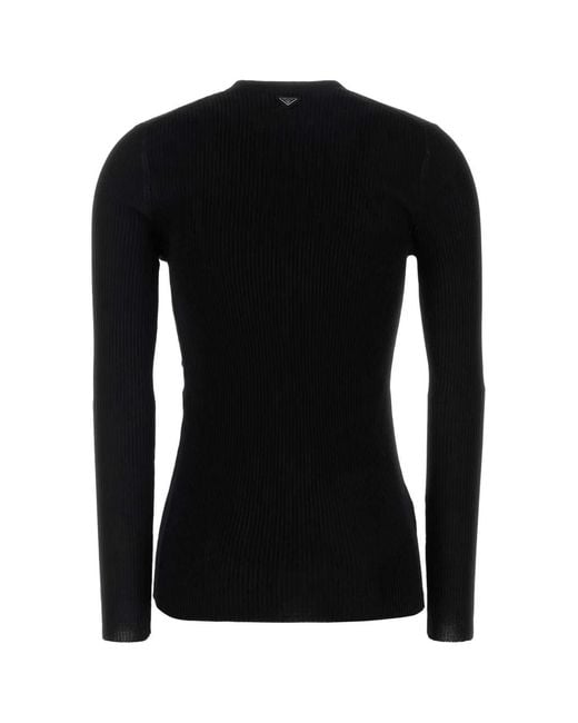 Prada Black Cardigan