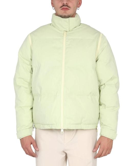 Sunnei Green Jacket With Zip for men