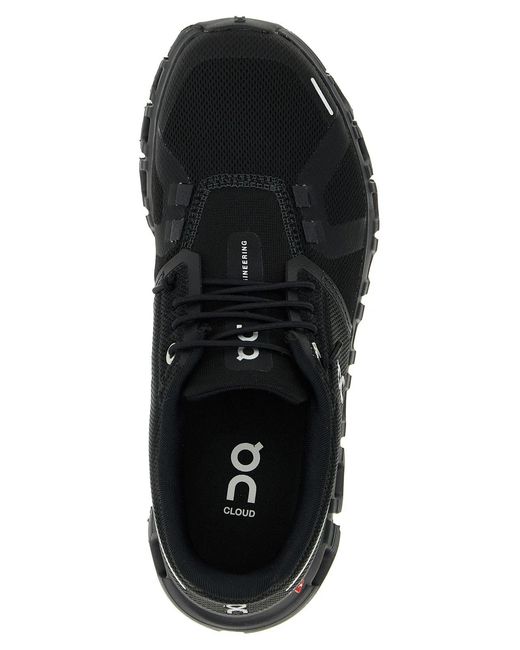On Shoes Black 'Cloud' Sneakers