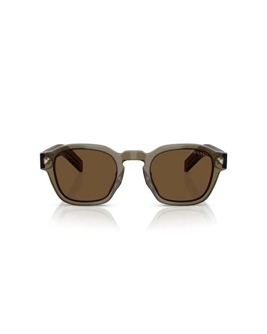 Prada Brown Pr A16S 18T70F for men
