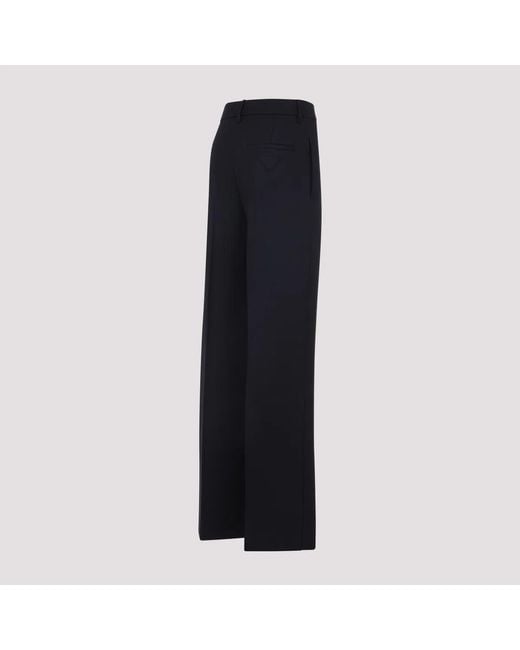 Prada Blue Dark Wool Pant