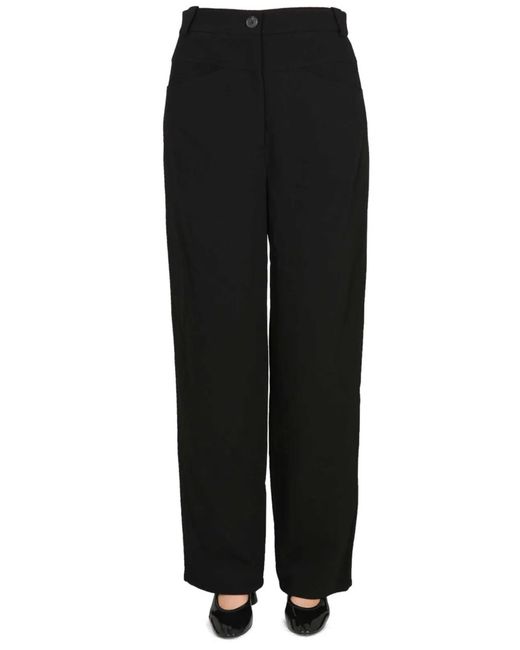 Khaite Black Pants Preen