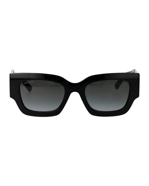 Jimmy Choo Black Acetate Sunglasses