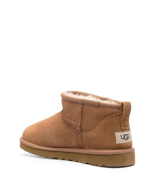 Ugg Brown Classic Ultra Mini Boots for men