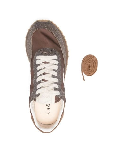 GHOUD VENICE Brown Starlight Sneakers