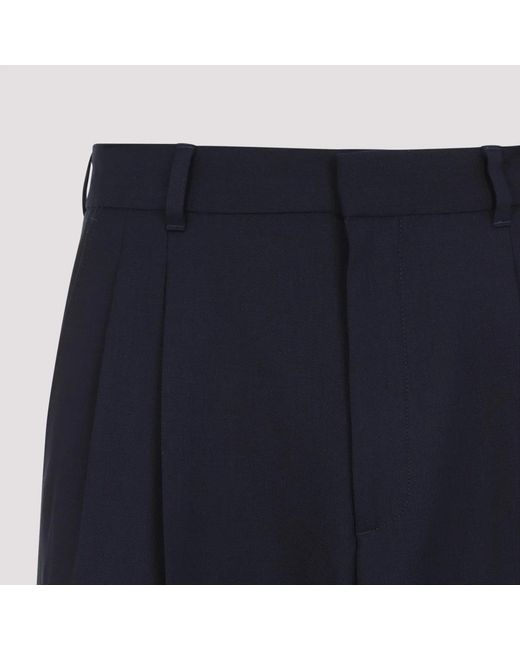 Casablanca Blue Wool Pant for men