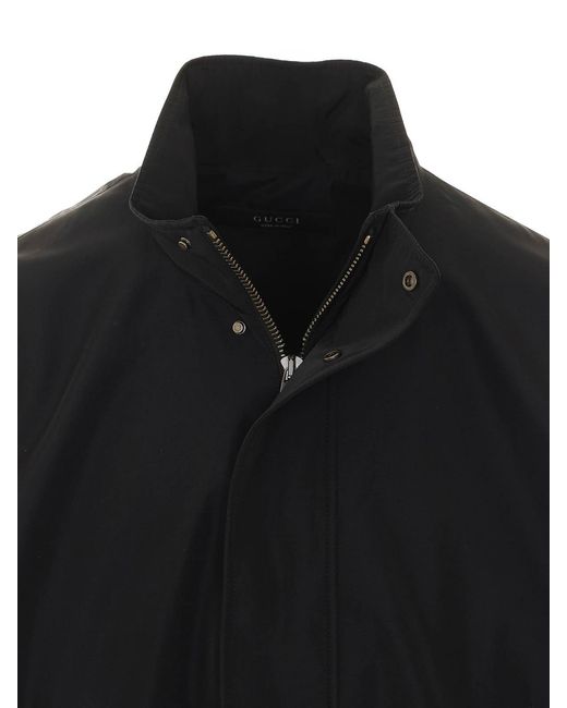 Gucci Black Zip Jacket for men