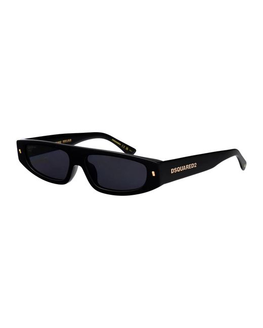 DSquared² Black Acetate Sunglasses