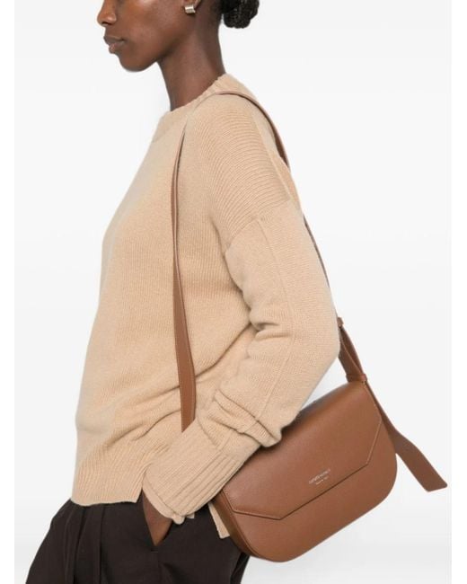 Emporio Armani White Leather Crossbody Bag