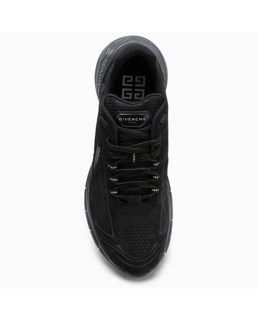 Givenchy Black Leather Tk-Mx Runner Sneakers for men