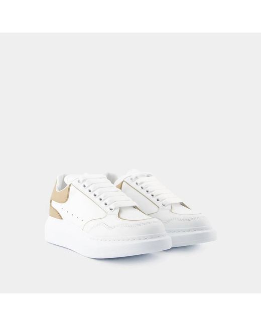 McQueen White Oversized Sneakers