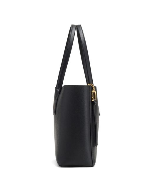 Marc Jacobs Black Pop J Medium Leather Tote