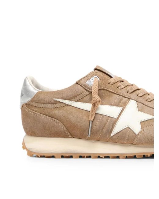 Golden Goose Deluxe Brand Brown Running Marathon Sneakers for men