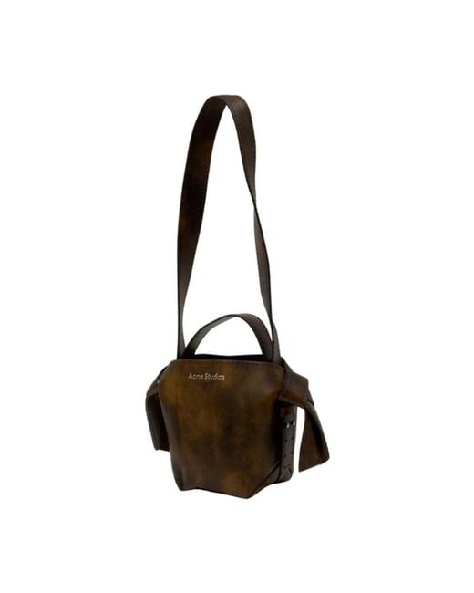Acne Brown Musubi Purse