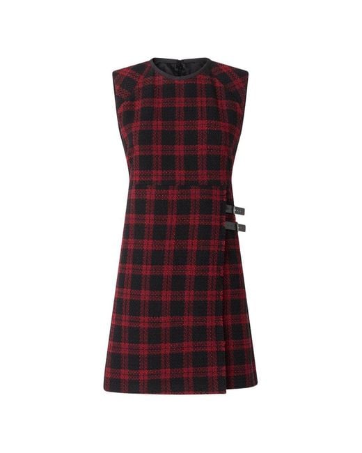 Pinko Red Polyester Dress