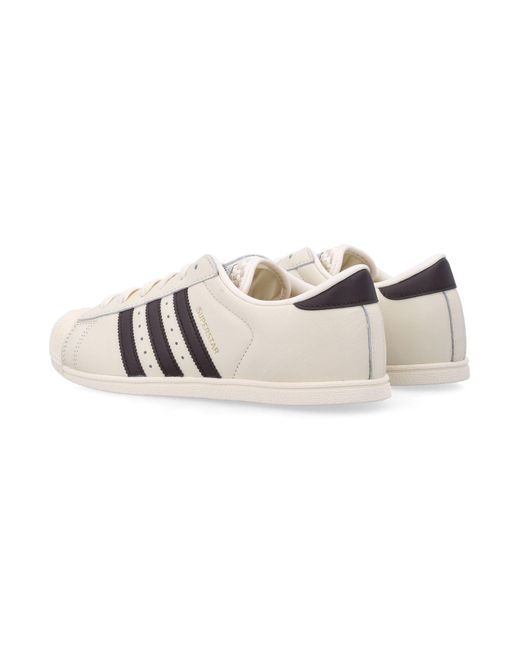 Adidas Originals White Superstar Lo Pro Sneakers