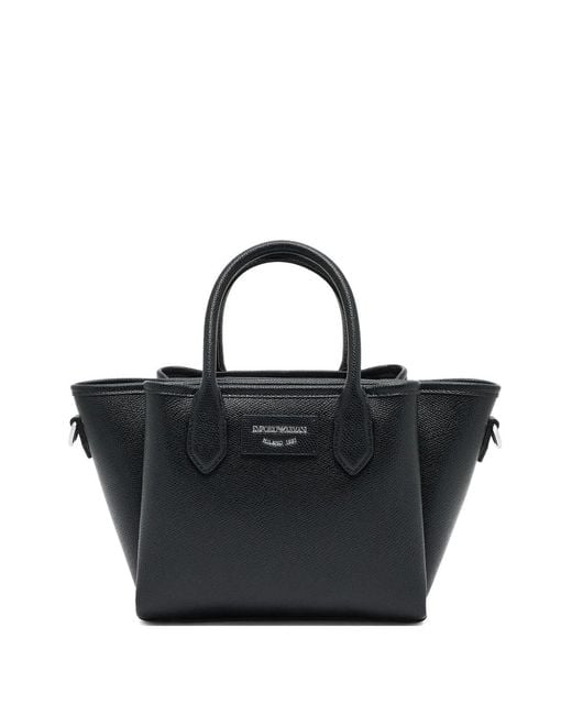 Emporio Armani Black Small Shopping Bag