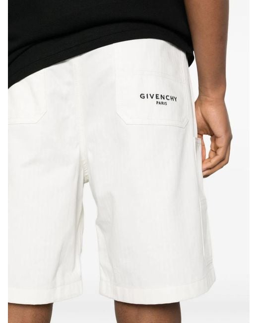 Givenchy White Shorts for men