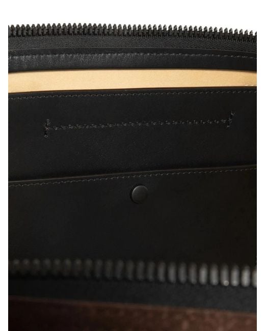 Moncler Brown Carlo Logo-Detail Duffle Bag for men