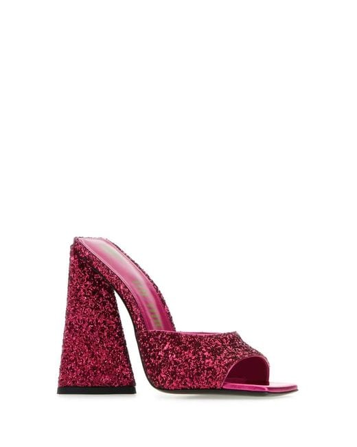 The Attico Red Scarpe Con Tacco