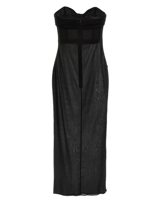Magda Butrym Black '27' Dress