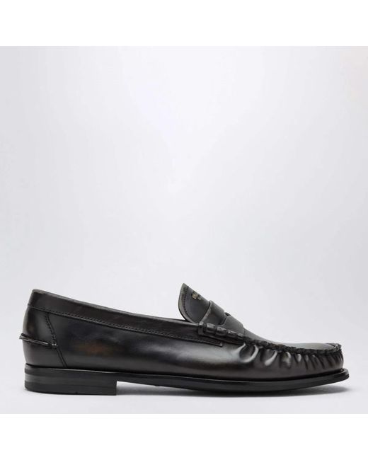 Prada Black Mocassino for men