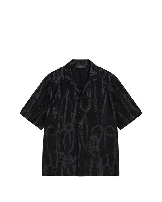 Gucci Black Bowling Shirt for men
