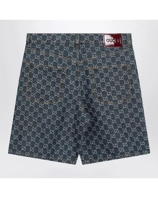 Gucci Blue Dãlavã Bermuda Shorts