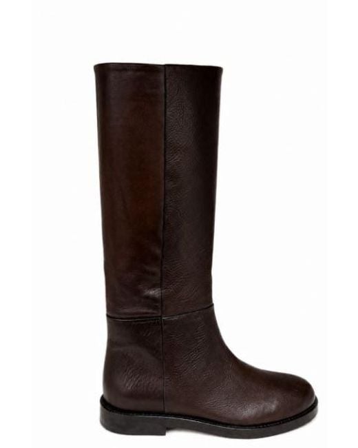 Agl Attilio Giusti Leombruni Brown Leather Boots