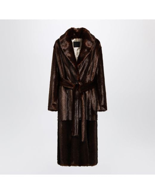 BB COUTURE Black Beth Coat With Belt
