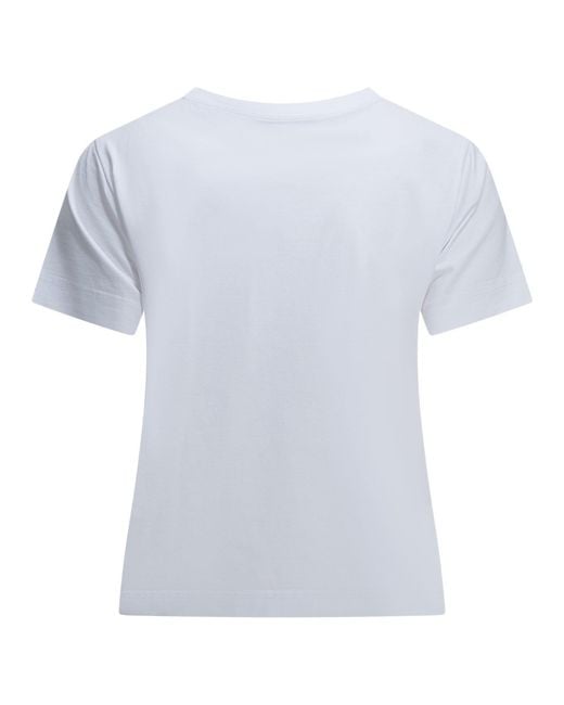 Givenchy White Cotton Crewneck T-Shirt