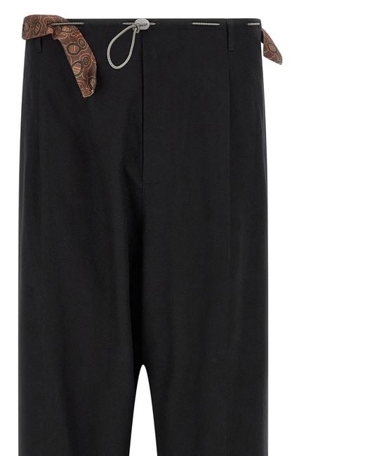 Magliano Black 'People's Chic Release' Pants for men