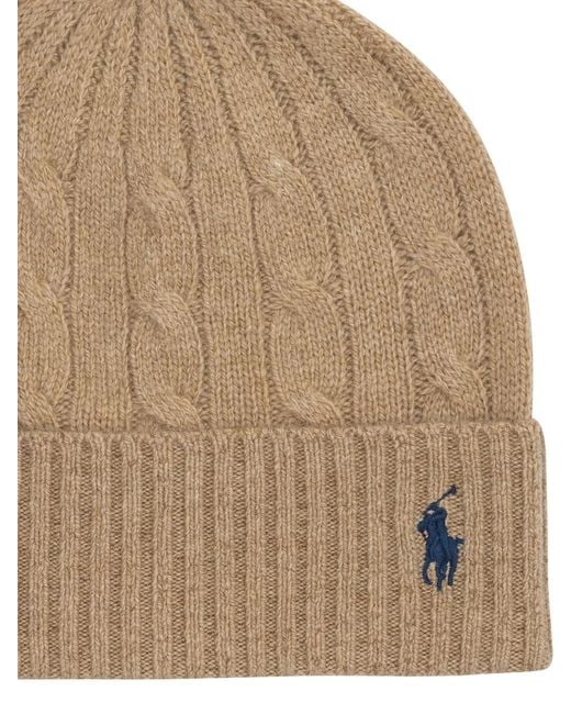 Polo Ralph Lauren Natural Wool Beanie
