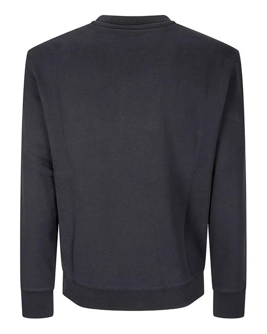 Maison Kitsuné Blue Maison Kitsuné Fox Head Cotton Sweatshirt for men