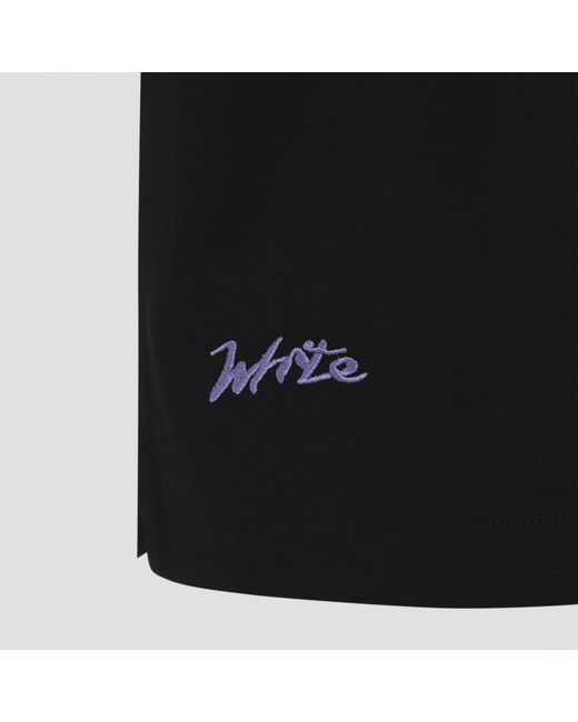 Off-White c/o Virgil Abloh Black Archigeograpgy Arrow Skate T-Shirt for men