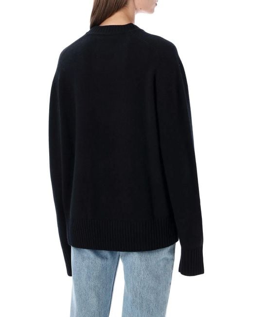 Extreme Cashmere Black N°520 Ordinary Cashmere Sweater