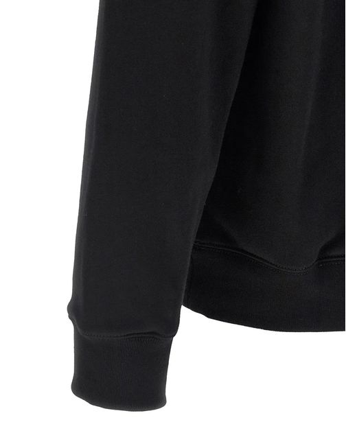 Gucci Black Incrocio Gg' Hoodie for men